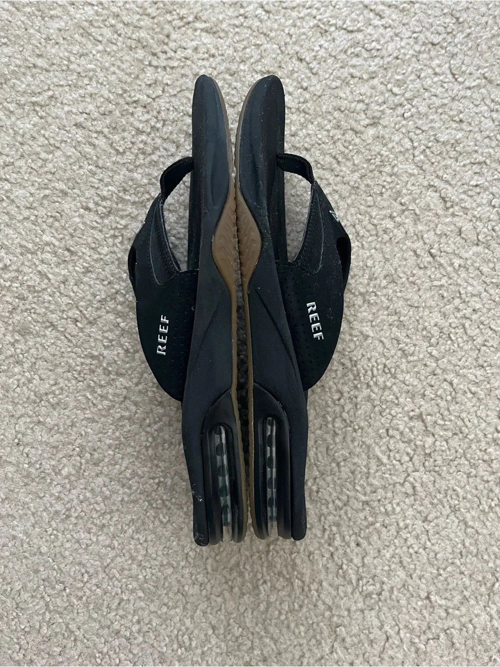 Reef Fanning Flip Flop with Bottle Opener Black Size 10 Men’s - Picture 3 of 7